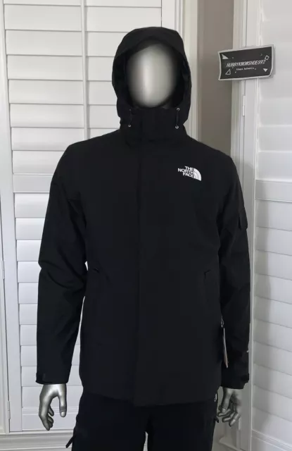 The North Face Men’s Toro Peak 3 in 1 Triclimate Waterproof Hooded Jacket Black