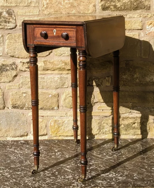 Neat Antique Mahogany Pembroke Table