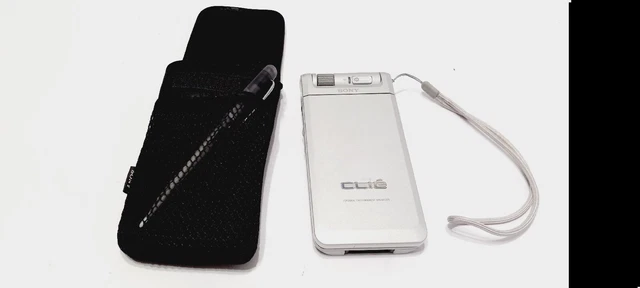 Sony CLIE PEG-NR70V/U Handheld PDA/Organizer TESTED Works Low Battery No Charger