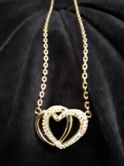 Warren james sales double heart necklace