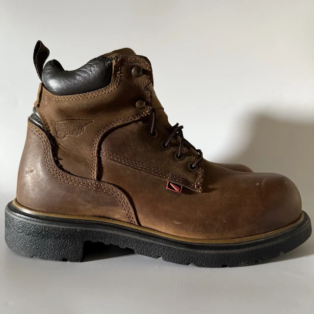 RED WING 4200 DynaForce Work Boots Mens 10.5 E2 Brown  display picture 1