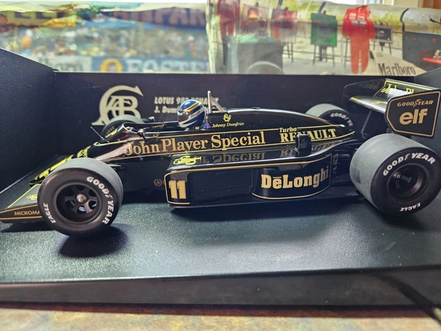 Minichamps 1/43 Lotus Renault 98T Johnny Dumfries F1 1986 – Paul's Model Art