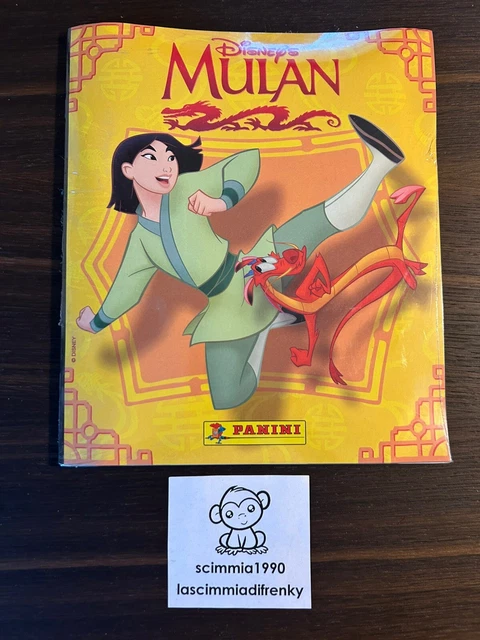 SEALED EMPTY ALBUM Empty Complete Set Panini Disney Mulan 1998 Sealed £ ...