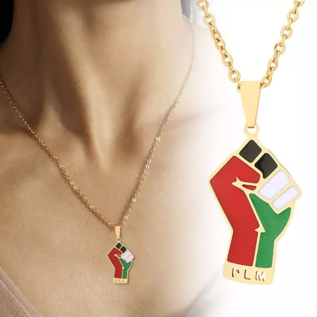 Palästina Halskette Damen Herren Islamisches Geschenk Mode Palästina SchmuckDE 3