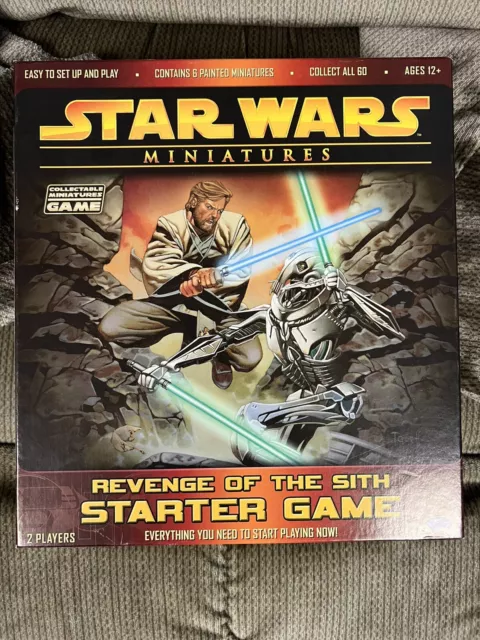 WOTC Star Wars Minis Revenge of the Sith Starter Game VG