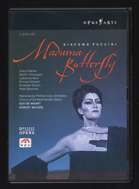 RARE 2 DVD ★ Puccini : Madama Butterfly - Edo De Waart, Wilson ★ Opus Arte
