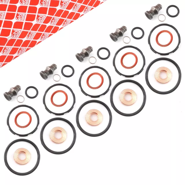 5x Febi Unité de Buse - Pompe Joint Réparation,Pièce pour Audi A2-A6 VW Golf 4 5