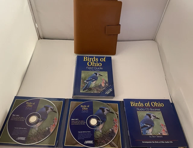 BIRDS OF OHIO Field Guide (Bird ID Guide) And Audio CDs By Stan Tekiela