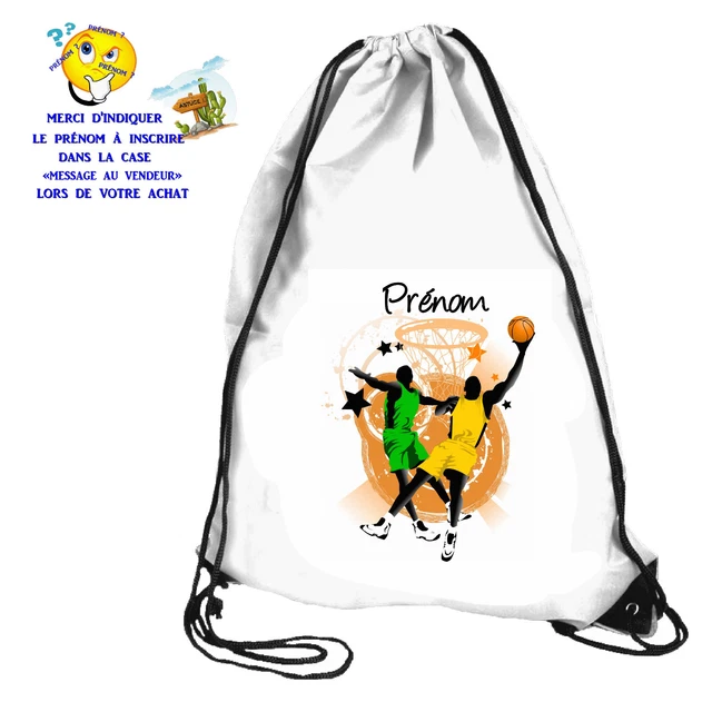 Sac Cendrillon Personnalisable – Pour Piscine, Gym, Sport – Enfant Ou Adulte