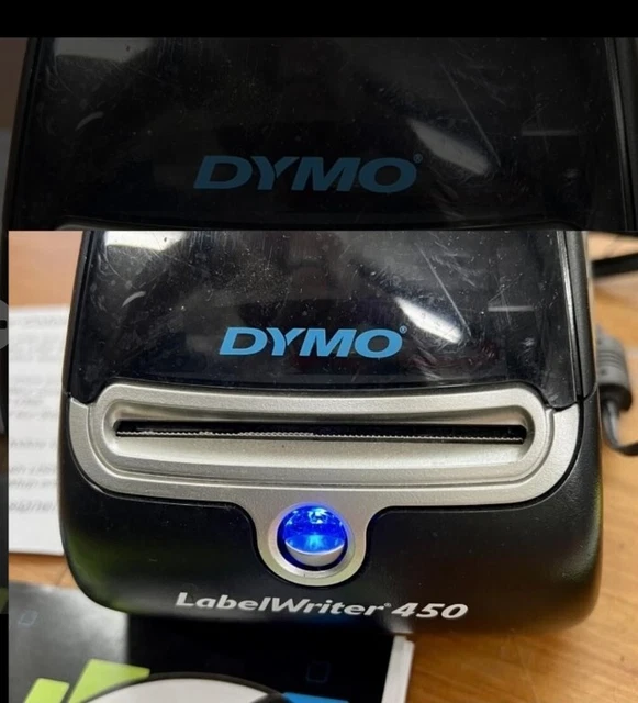 DYMO LABELWRITER 450 1750110 w/ Power Cord, USB Cable / Works