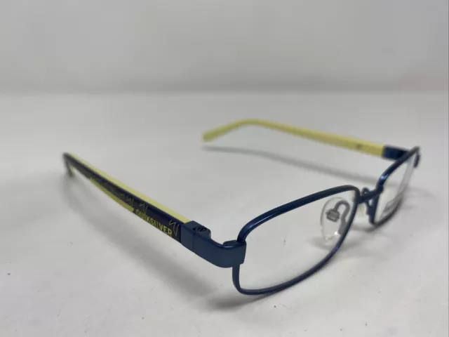 Quiksilver kids M01 BLUE 45-15-125 Blue Metal Full Rim Eyeglasses Frame 1909 3