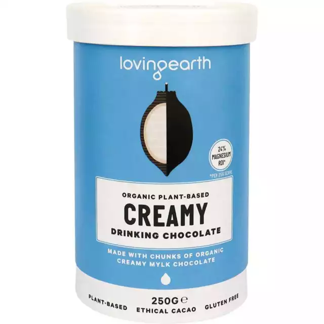 Loving Earth Organic Creamy Drinking Chocolate 250g