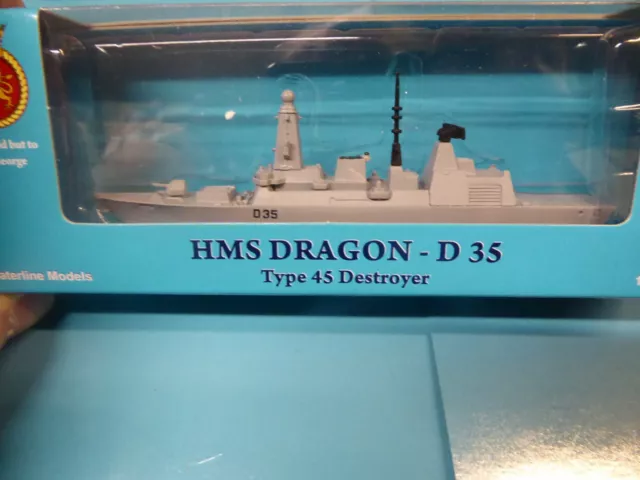 HMS Dragon D35 type 45 destroyer from Triang Minic ships, in special box