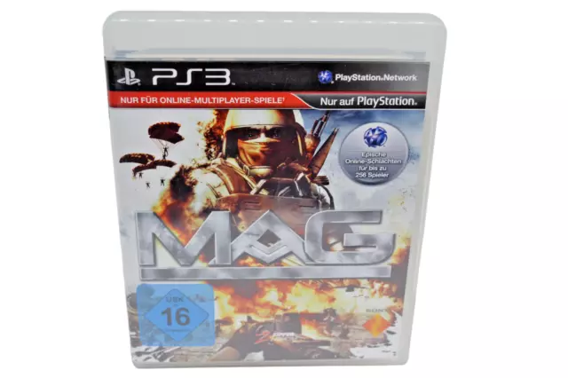 MAG Massive Action Game Sony PlayStation 3 2010 OVP Anleitung Vollständig