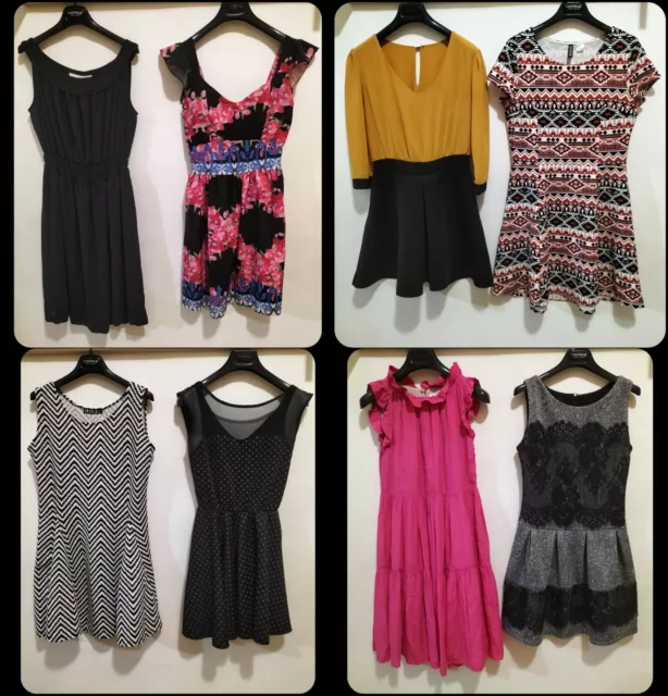 Lotto Stock 8 Pezzi D'abbigliamento Donna Ragazza Taglia S/M