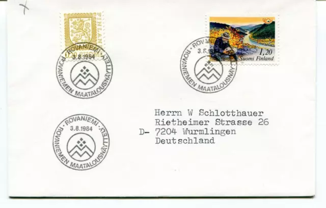 1984 ROVANIEMEN MAATALOUSNAYTTELY Rovaniemi Suomi Finland Polar Antarctic Cover