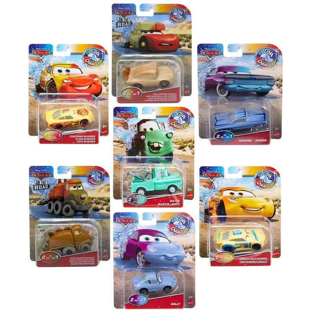 Disney pixar sales color changing cars