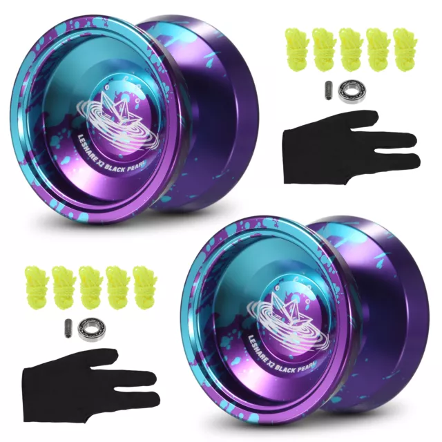 2    Balls Competitive Yo Yo Gift with Bearing Strings and U6E9