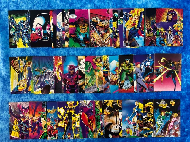 new rare pokemon cards 2024 X-Men Marvel rare insert set 1992 main image 1