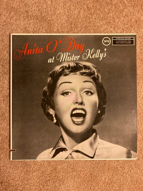 Anita O' Day - At Mister Kelly's VInyl LP Japanese Pressing EX/VG+ Anita O' Day - At Mister Kelly's VInyl LP Japanese Pressing EX/VG+
