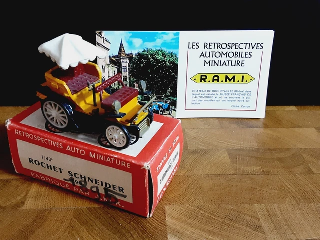 996O Rami JMK 14 France 1898 Peugeot Coupé Type 27 1:43 +Box