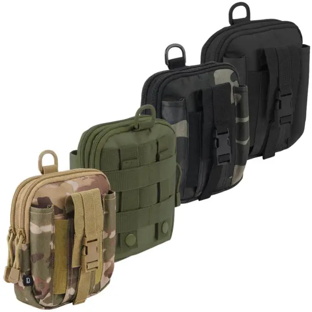 Brandit Functional Molle Pouch PALS Tactical Military Webbing D-Ring Outdoors