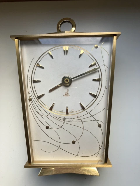 Pendule Ancienne JAZ Transistor – Vintage – Design Formica – Déco Rétro