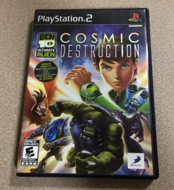 BEN 10 ULTIMATE Alien Cosmic Destruction PlayStation 3 + Manual