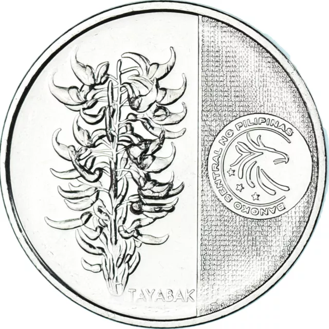[#1149132] Coin, Philippines, 5 Piso, 2017, Round, MS, Nickel plated steel, KM:3