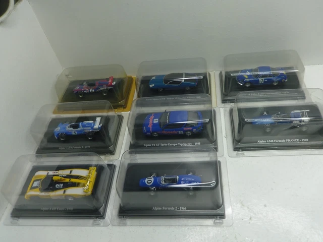 1/43 Renault Lot Eligor Alpine