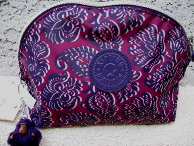 KIPLING ZADOK AGELESS FLORAL POUCH / Cosmetic-Toiletries Bag **NWT