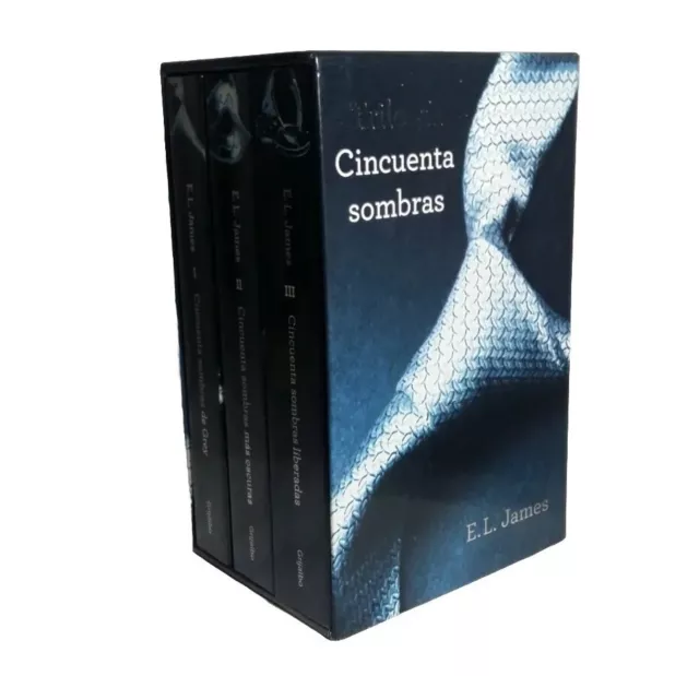 Trilogía Novelas cincuenta sombras de Grey (estuche)