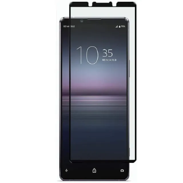 VERRE TREMPÉ VITRE DE PROTECTION ÉCRAN INCURVÉ 9D INTEGRAL Pour SONY XPERIA 5 V