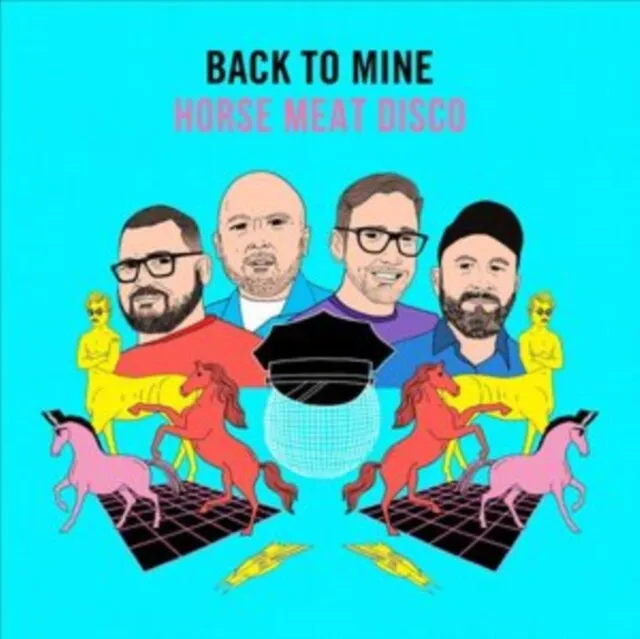 VARIOUS ARTISTS - BACK TO MINE  HORSE MEAT DISCO - New Vinyl Record L. - B707z