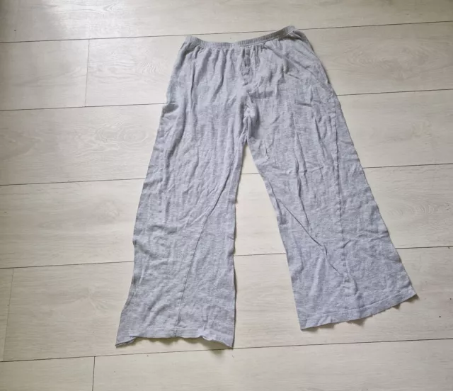 Pantalon bas de pyjama gris enfant - taille 14 ans - marque Siplec Leclerc