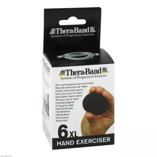 THERA BAND Handtrainer XL extra hart schwarz 1 St