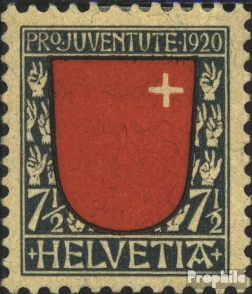 Schweiz 153 gestempelt 1920 Pro Juventute