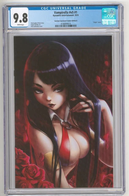 Vampirella #1 Asia Landowska Variant CGC 9.8