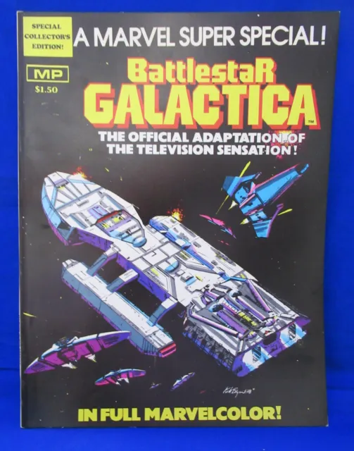 Marvel Super Special Magazine #8 Battlestar Galactica 1978 Treasury Size Comic