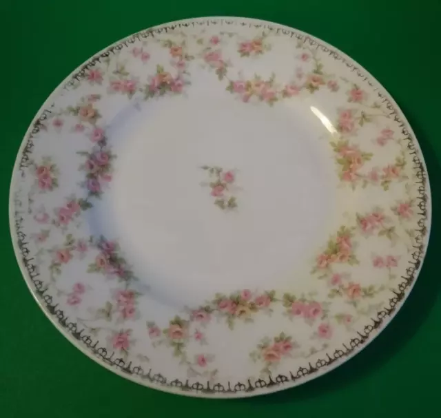 Bridal Rose 6" plate(s) MZ Altrohlau Czechoslovakia Over 100 years old!