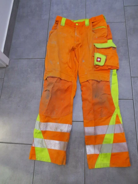 Engelbert Strauss Warnschutz - Bundhose Arbeitshose motion Gr 48 Baustelle