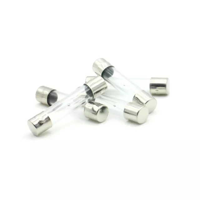 5x Fusibles verre 6x30mm rapide 1A - F1A - 250v - 18fus002