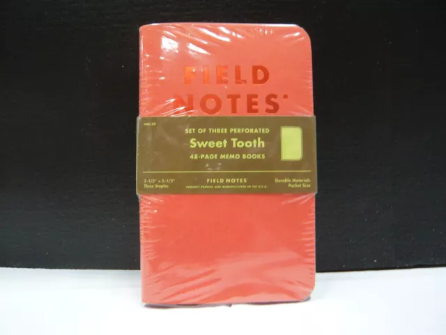 Field Notes FNC-30: SPRING 2016 SWEET TOOTH- limited edition complete & sealed
