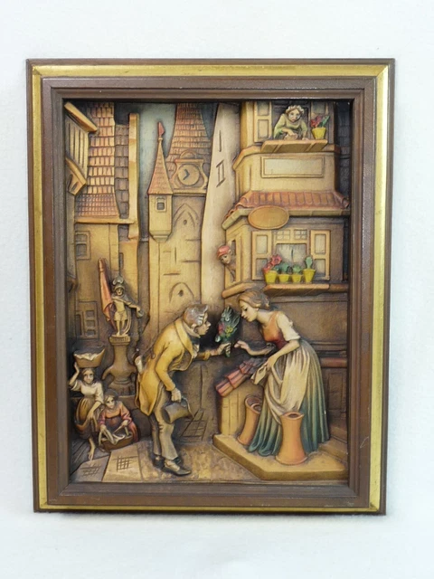 Der Ewige Spießer Pdf DER EWIGE BRÄUTIGAM Carl Spitzweg Runggaldier ANRI 72 Holz Bild Relief