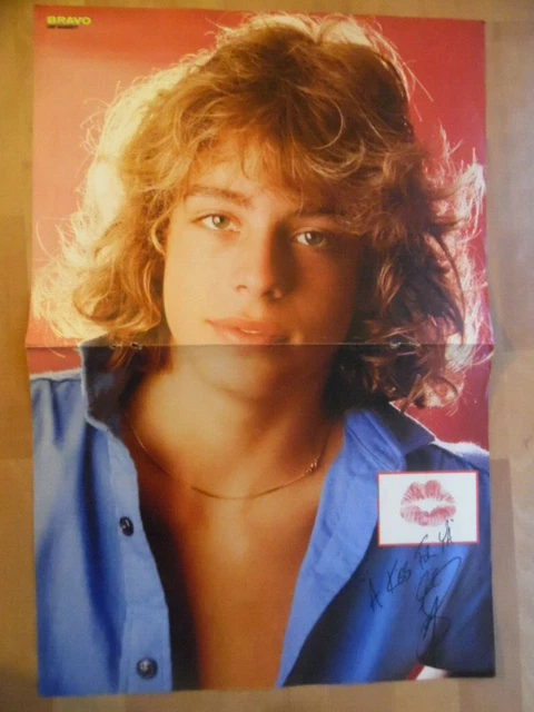 UDO LINDENBERG + LEIF GARRETT --- Bravo-Mittel-Poster 42 x 28 cm Clipping B 61