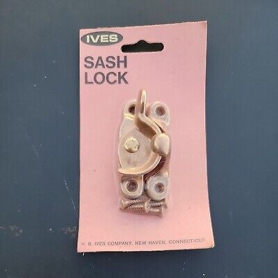 NEW - Ives Sash Lock - C07A10 - Made in the USA - NOS - HB Ives Company