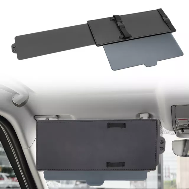 Universal Car Sun Visor Shade Extender Visor Shield Anti-Glare Easy Installation