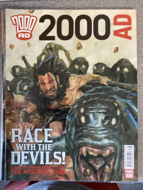 2000ad Progs 1886, 1887, 1888, 1889