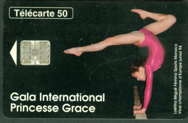 Telecarte Monaco Fm 32 50 Unites Gem Ballets Monte Carlo  Vide