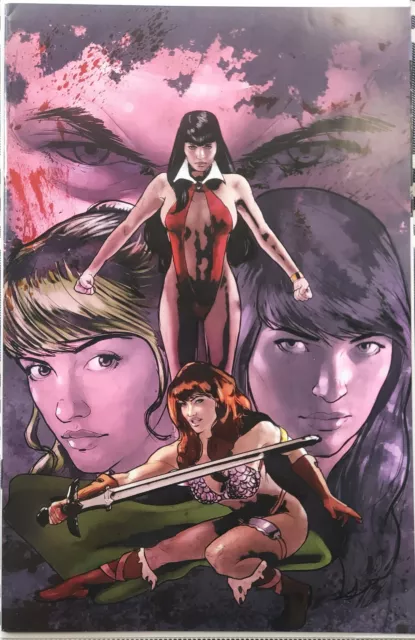 Red Sonja & Vampirella Meet Betty & Veronica #1 (Cosplay Virgin) Dynamite